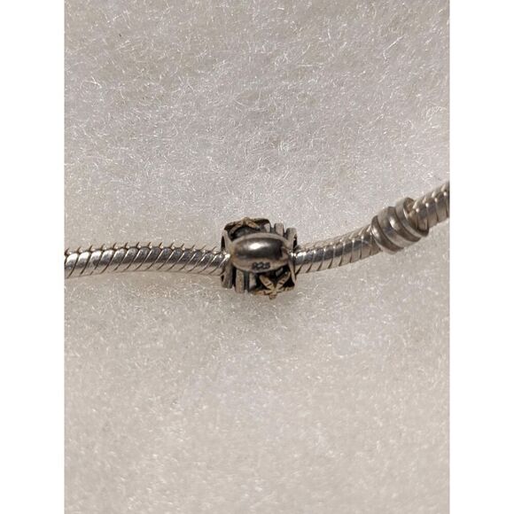 NEW Authentic Pandora Sterling 14k ALE Seashell & Golden Starfish Charm 790249 - Picture 3 of 4